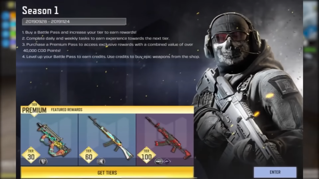 codm season 2 battle pass 2019