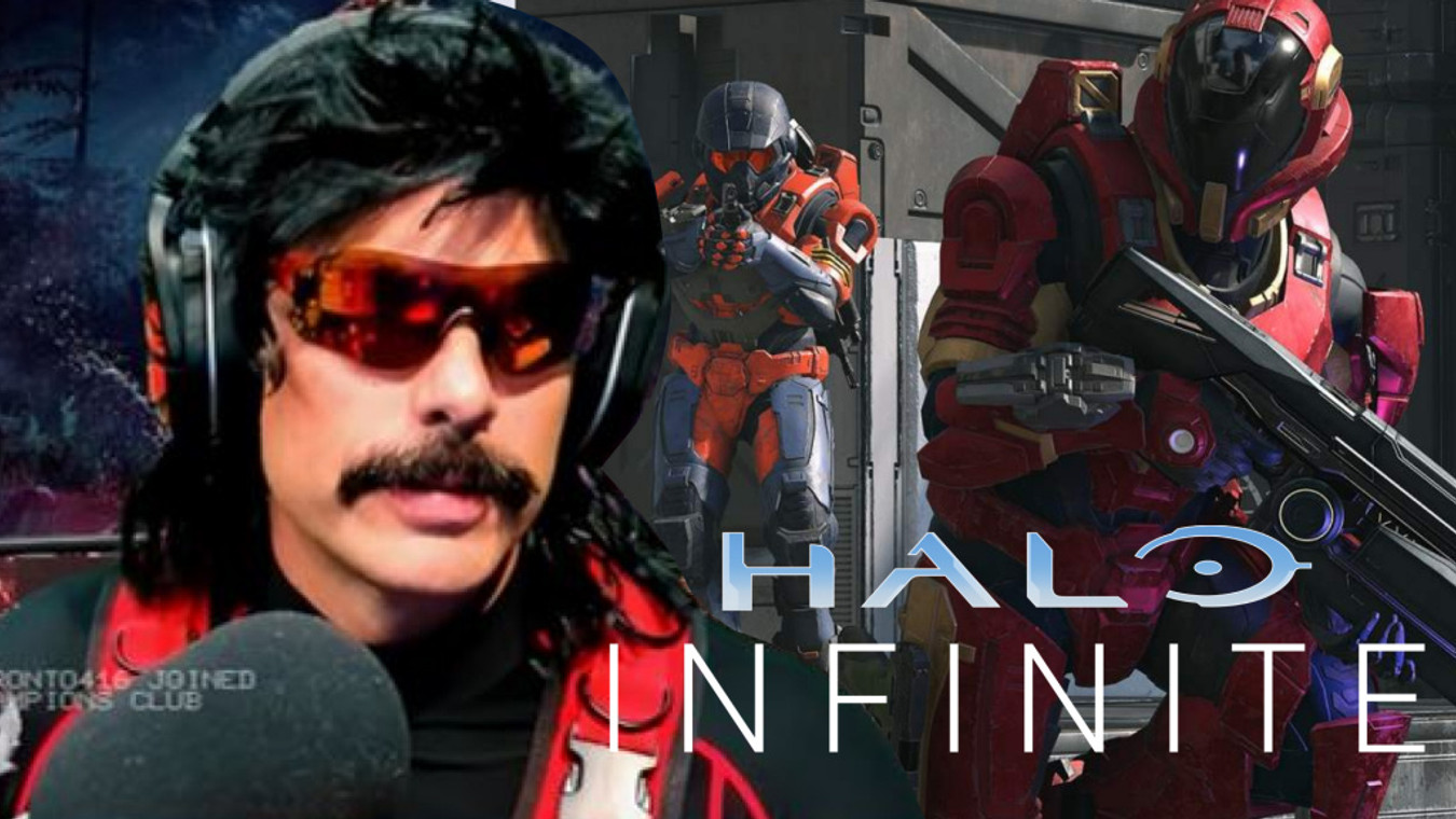 Dr Disrespect on the verge of quitting "broken" Halo Infinite