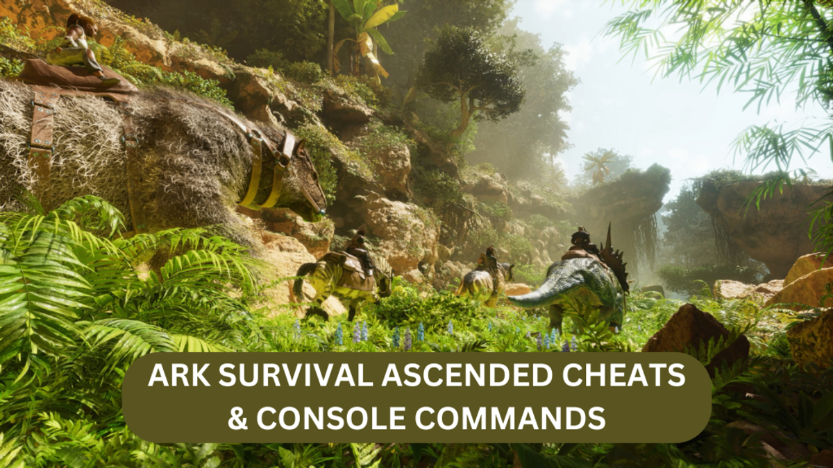 ARK Survival Ascended Cheats & Console Commands List GINX TV
