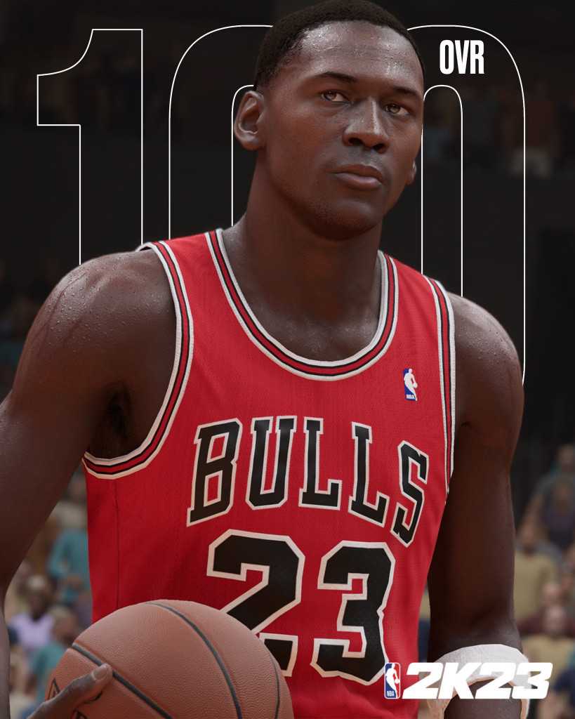 Michael Jordan 100 overall NBA 2K23