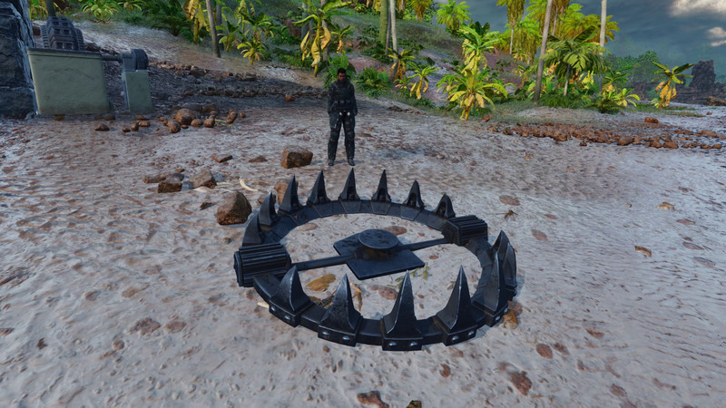 ARK Survival Ascended Trap And Strategic Weapons Large Bear Trap