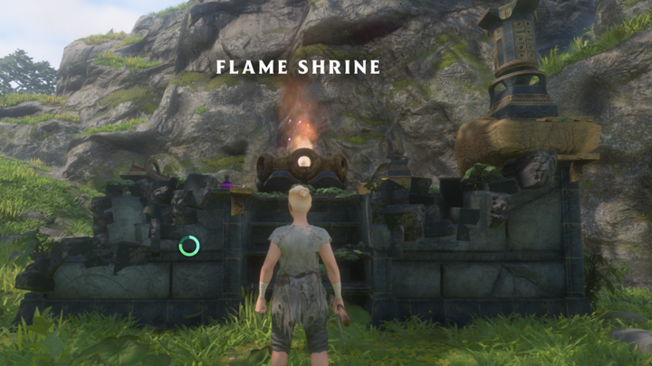 How to Strengthen the Flame at a Flame Altar in Enshrouded