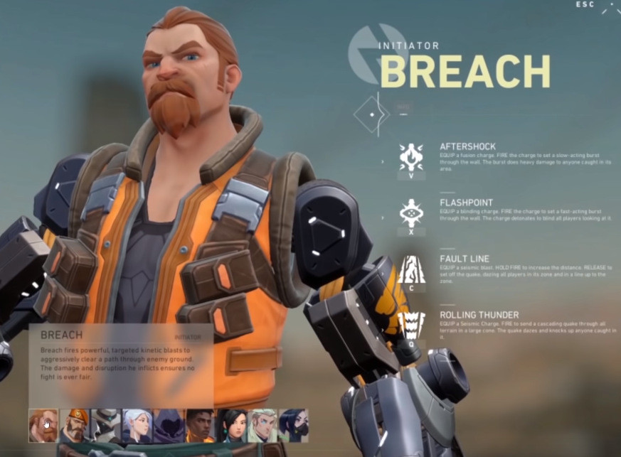 Breach Valorant Agents and abilities