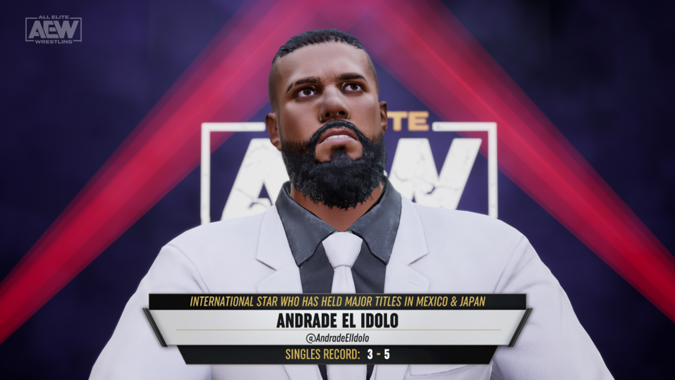 Will Andrade be in WWE 2K24?