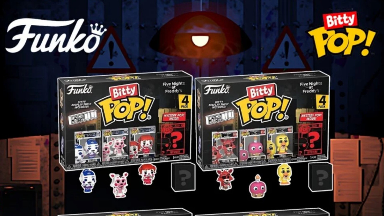 Tiny Five Nights At Freddy's Funko Pops Are Coming