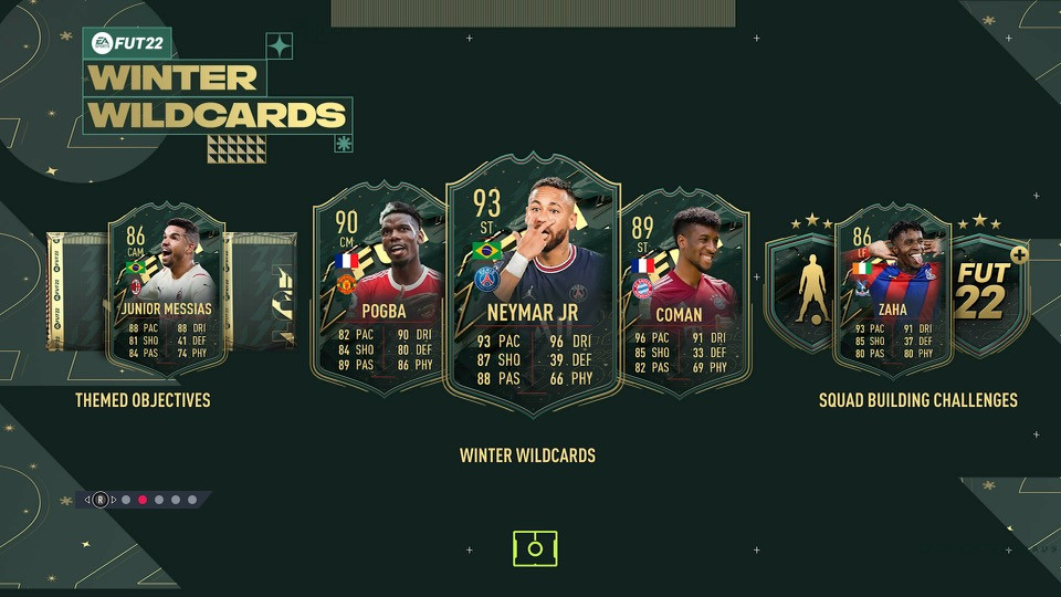 FIFA 22 Winter Wildcards loading screen
