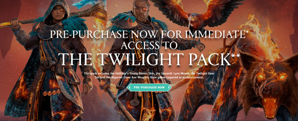 Pre-purchase the game to get bonus rewards in Assassin's Creed Dawn of Ragnarok.