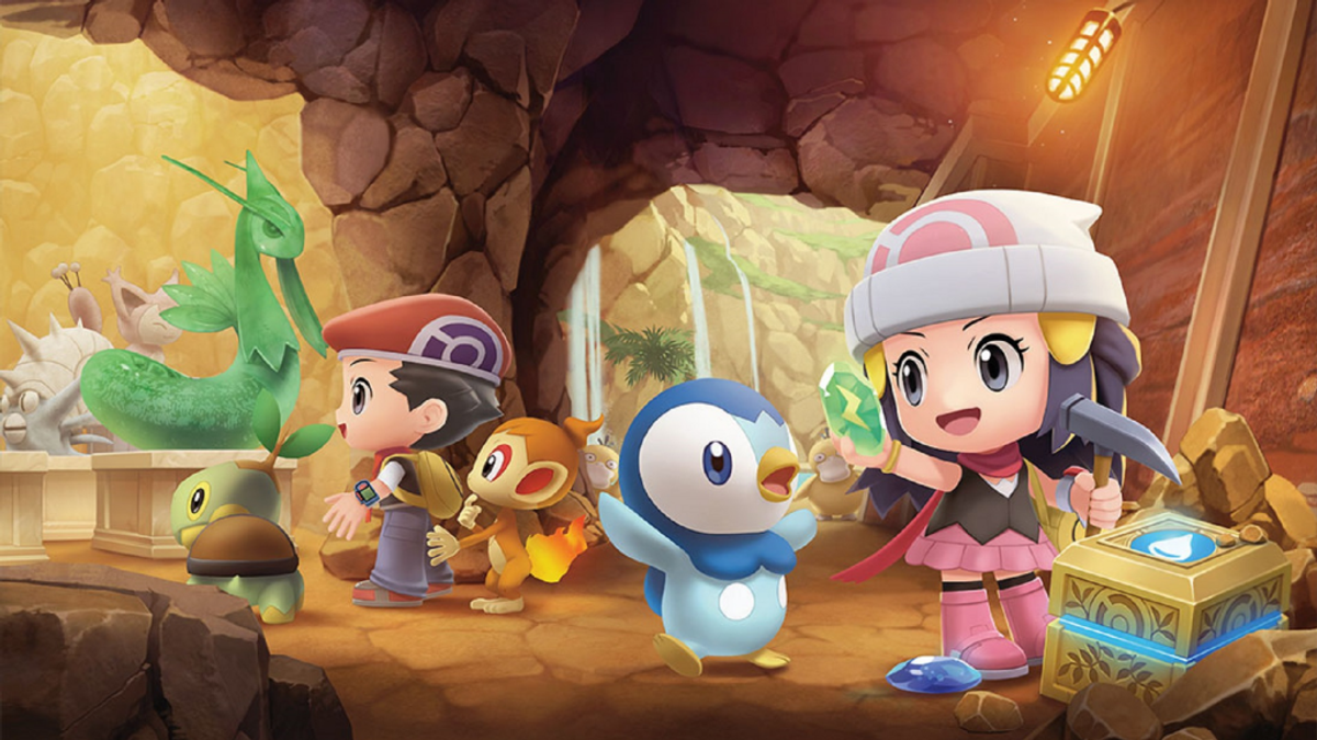Every Dazzling Cave Pokémon in Pokémon Brilliant Diamond and Shining