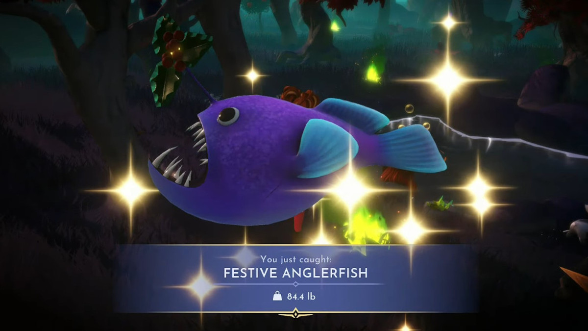 How to Get The Festive Anglerfish In Disney Dreamlight Valley - GINX TV