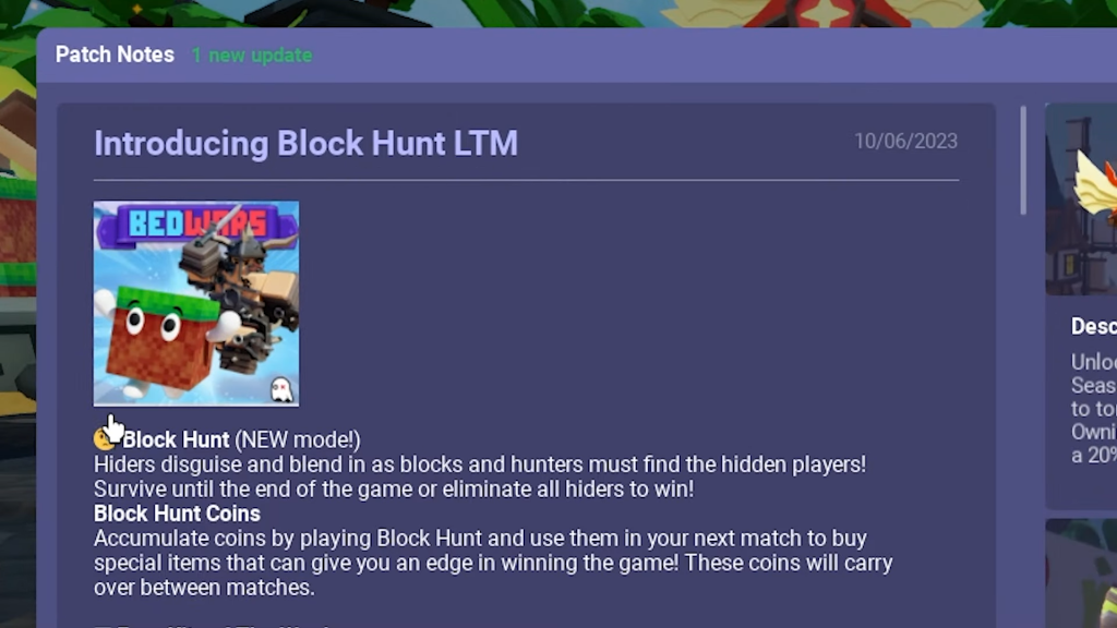 How To Play New Block Hunt Mode In Bedwars GINX TV