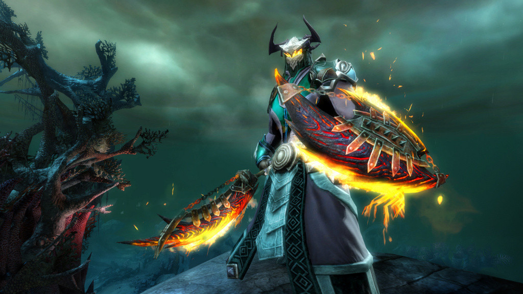 You don't need to pay a subscription fee in order to play Guild Wars 2. 