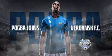 Football star Paul Pogba "signs" with Call of Duty's Verdansk FC
