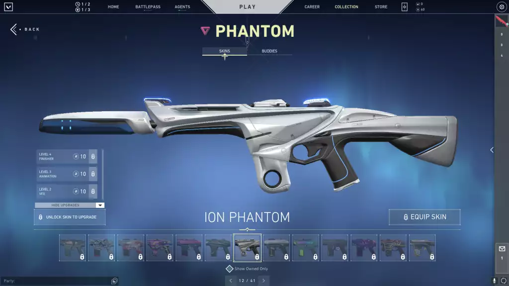 Ion Phantom skin in Run It Back 3 bundle. 