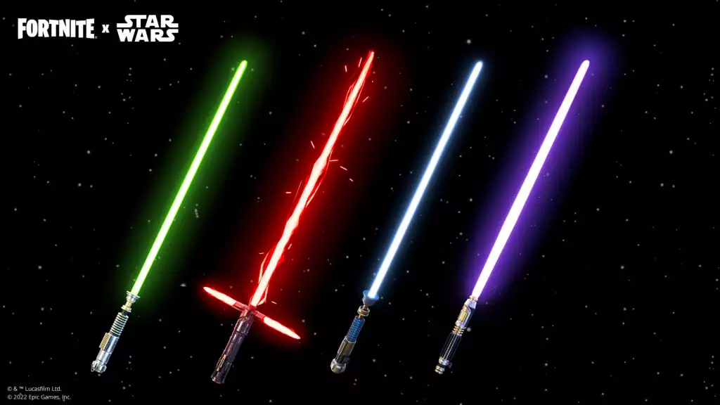 Use Lightsaber to complete Star Wars May the 4th quests in Fortnite Chapter 3 Season 2. 