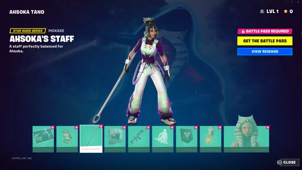 All Ahsoka Tano quests and rewards in Fortnite