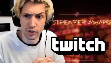xQc explains why he lost Twitch Streamer of the Year award
