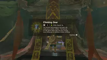 How To Get The Climbing Gear In The Legend Of Zelda: Tears Of The Kingdom