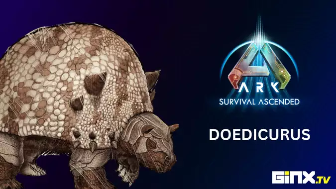 ARK Survival Ascended Doedicurus Spawn Location & Taming Guide