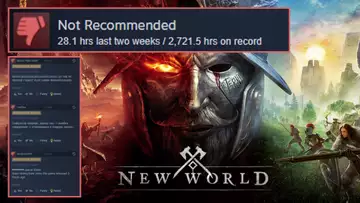 New World review bombed after long queue times