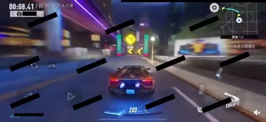 New Need for Speed mobile NFS game video gameplay footage leaks details drift heat map Tencent EA