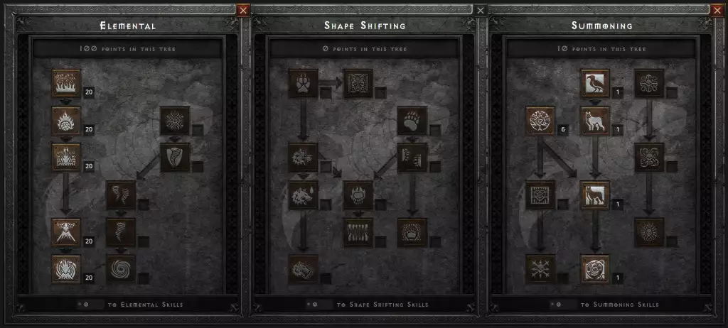 Beste Diablo 2 Druid Build Ladder Seizoen 3 Fissure Druid -vaardigheden