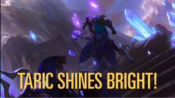 Legends of Runeterra reveal its latest champion, Taric, alongside new cards from Call of the Mountain set