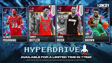 NBA 2K21 MyTeam: Limited Edition Hyperdrive Packs + Locker Code