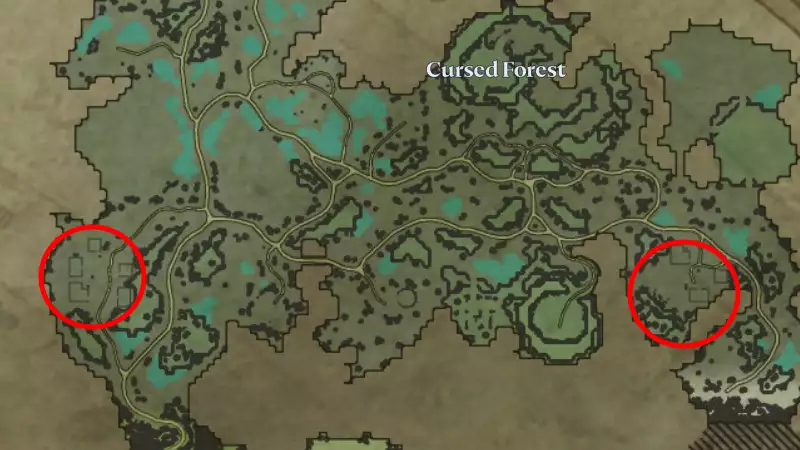 V Rising Scourgestone guide How to get and best farming route First stop on the route is two Ancient Villages in the Cursed Forest