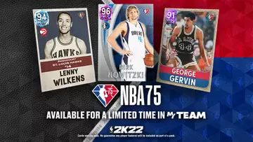 Dirk Nowitzki leads the latest release of NBA75 packs and bundles: New items, auction listings, more.