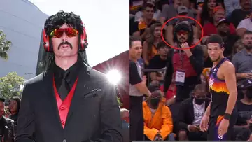 Dr Disrespect makes appearance at Phoenix Suns' NBA game