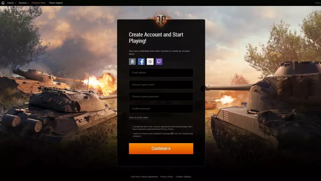World of Tanks codes for free gold, experience, XP 