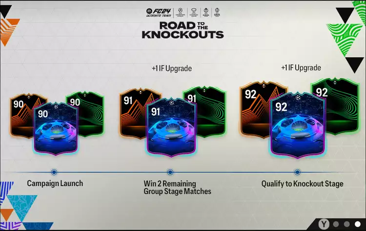 Road to the Knockouts Upgrades for Champions League, Europa League and Conference League