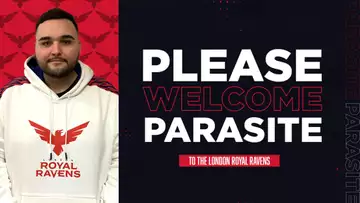 Parasite will stand-in for Zer0 on London Royal Ravens due to travel restrictions
