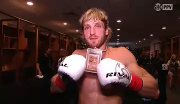 Logan Paul wears $150k Charizard card to boxing bout with Floyd Mayweather