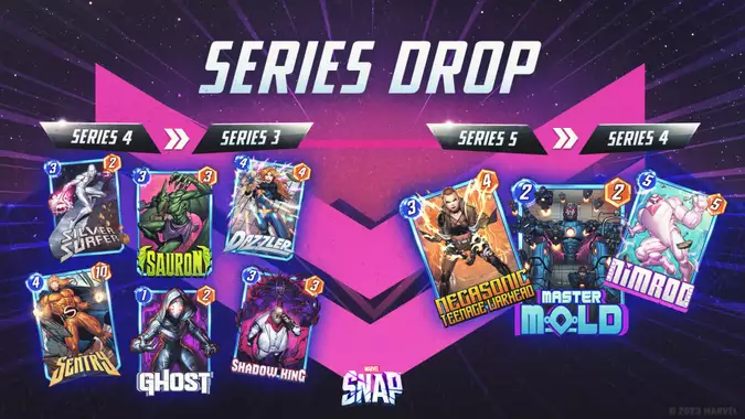 Marvel Snap Series Drop (September 2023): Dates, Schedule, History, And Changes
