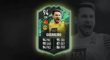 FIFA 22 Guerreiro Shapeshifters Player Pick SBC - Cheapest solutions, rewards, stats