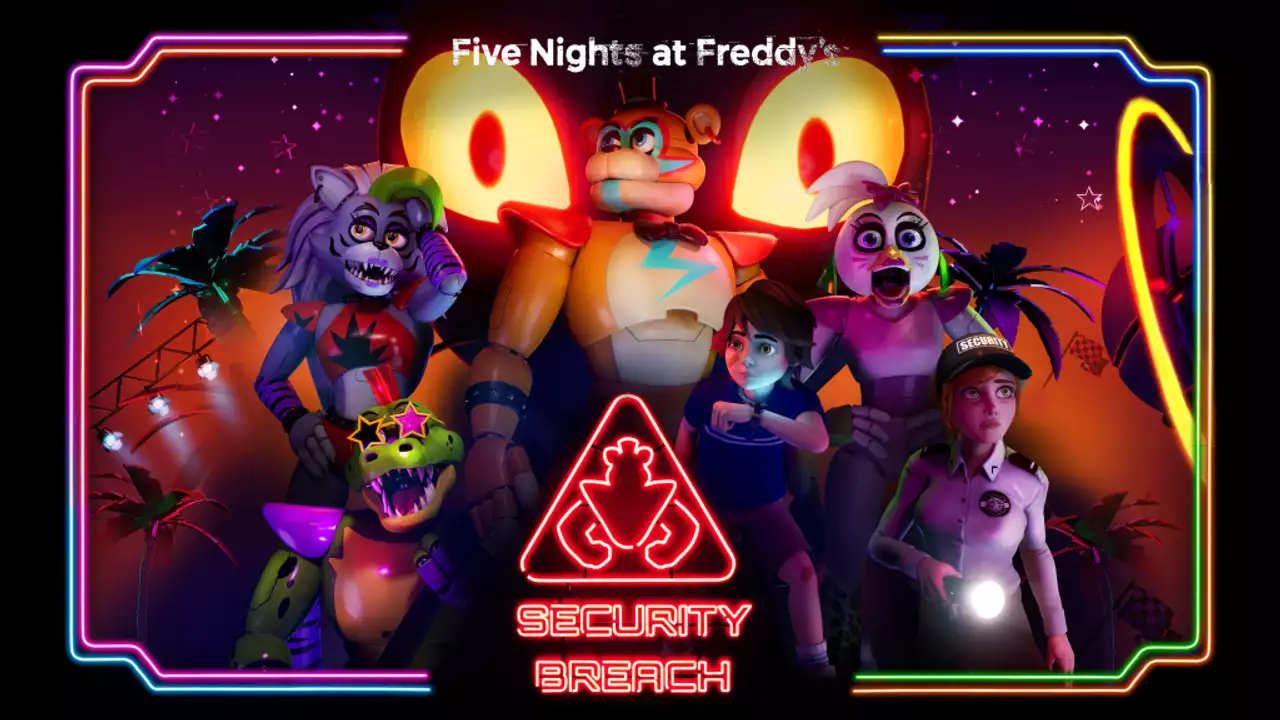 Five Nights at Freddy's Security Breach FNAF DIGITAL DIY -  in 2023