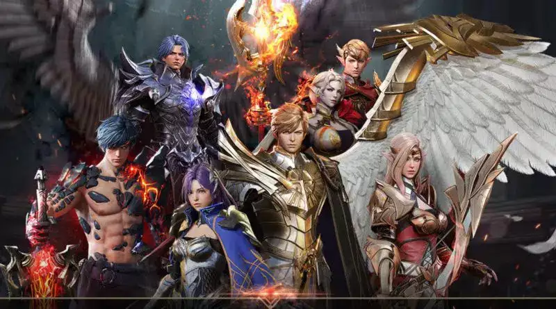 Seven Knights 2 characters banner