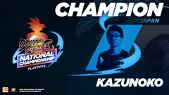 DBFZ Nationals Japan: FGC All-Star Kazunoko takes second Season Championship