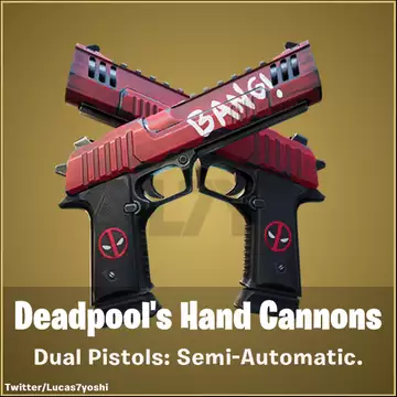 Fortnite v12.30 Leaked skins and cosmetics: Deadpool Unmasked, battlebus, & dual pistols, skins, wraps, pickaxes, gliders and backblings