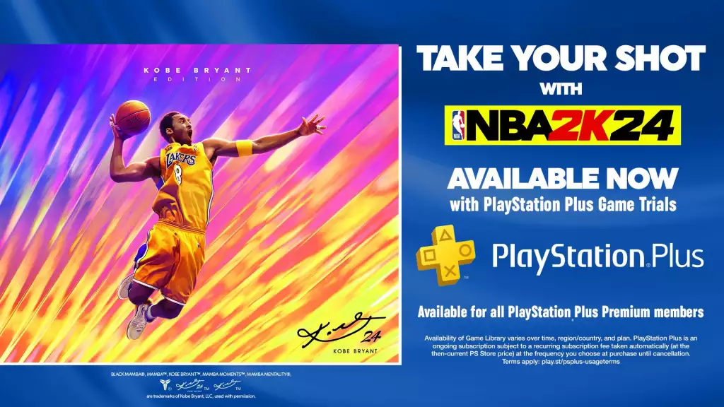 NBA 2K24 Trial PlayStation Plus Premium