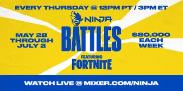 Ninja Battles ft Fortnite: Schedule, Format, Prize Pool, Rules & How-To Watch