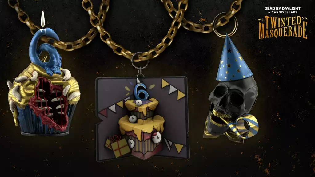Dead by Daylight Twisted Masquerade charms