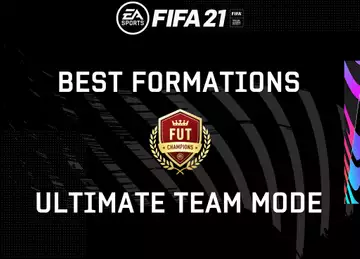 FIFA 21: Best formations for Ultimate Team mode