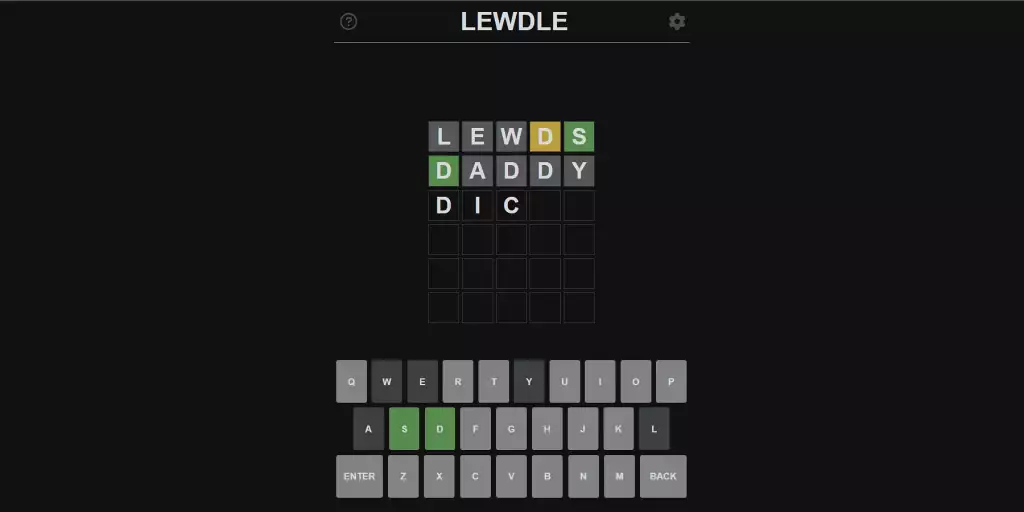 Old Lewdle Answers