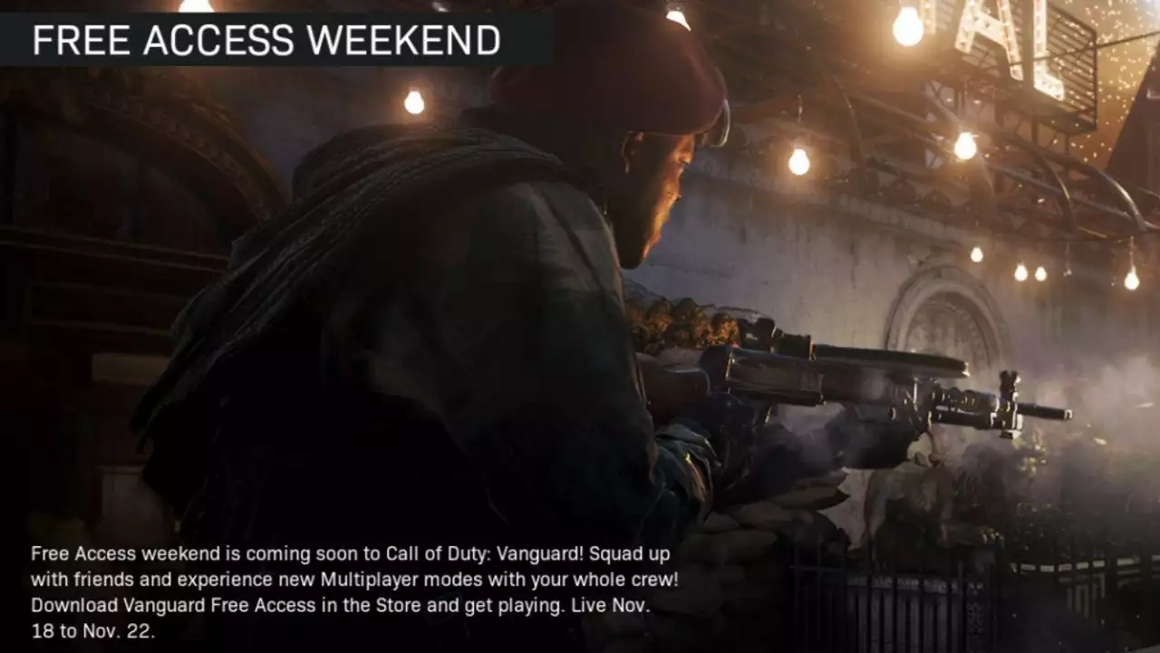 How To Get COD: Vanguard Free Access On Xbox This Weekend - Guide