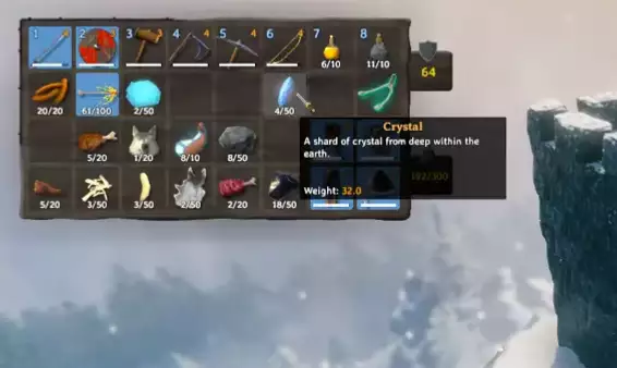 What can you do with crystals in Valheim