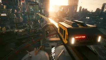 Cyberpunk 2077 mod allows you to finally ride the Night City metro