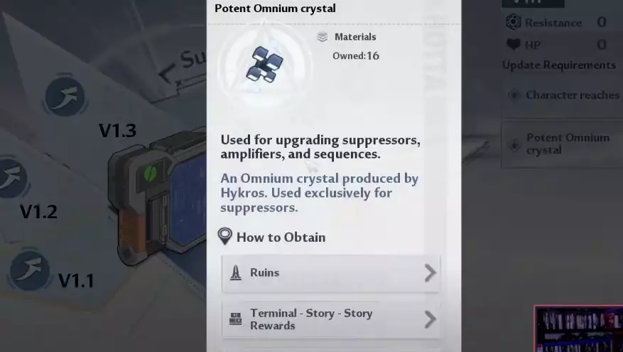 how to upgrade suppressors potent omnium crystals tower of fantasy
