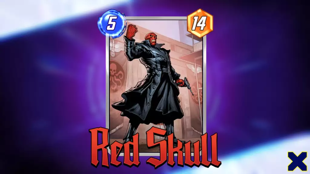 Marvel Snap Red Skull Card